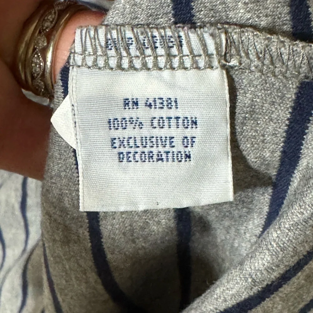 Polo by Ralph Lauren Men's Gray Striped Soft Cotton Polo